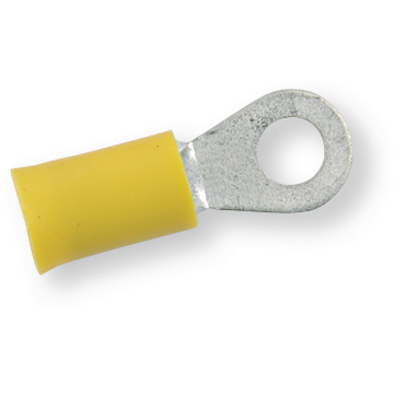 Isolierter Verbinder 5,3 mm gelb